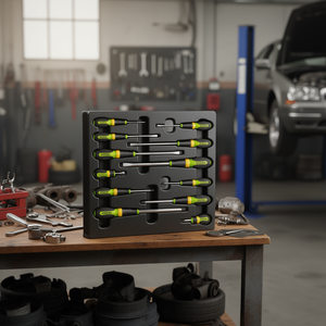 Jeu de tournevis Fasano, kit d'outils de précision 10 pièces pour la réparation automobile - Product Image 3