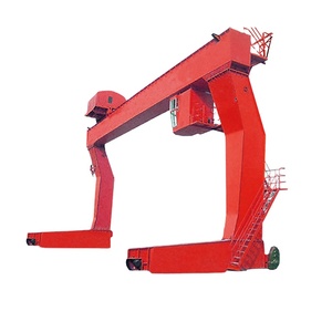 Uso industrial 10T 16T 20T 25T 35T 50T L-Type Leg Mdg Modelo Monorail Single Girder Beam Winch Trolley Hook Grúa de pórtico - Product Image 6