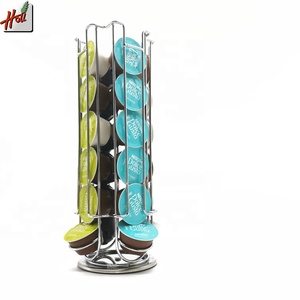 Soporte de acero inoxidable estante de exhibición de la torre de almacenamiento cápsula organizador de herramientas para <span class=keywords><strong>Dolce</strong></span> Gusto Cápsula de café titular - Product Image 2