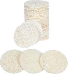 Facial <b>Loofah</b> Pads Different Size Round Complexion Natural <b>Loofah</b> Facial Discs Exfoliating Facial <b>Loofah</b> Skin Scrub Sponge - Product Image 1