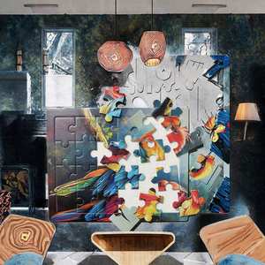 Etiqueta de Cartón Blanco Carrara de Diseño Moderno, Impresión Digital, Estampado en Caliente, Impresión de Logotipos para Paredes Interiores y Pisos - Product Image 2