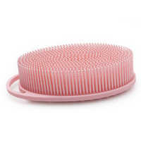 Cepillo de Masaje para Cuero Cabelludo de Silicona Ecológico con Logotipo Personalizable y Entrega Gratuita, Champú Natural para Mascotas, Exfoliante para Cara y Cuerpo
