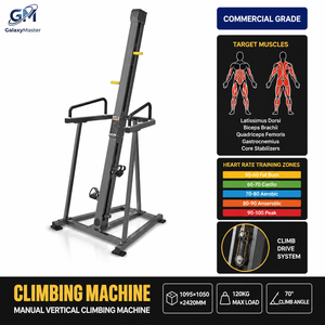 Venta Directa de Fábrica: Máquina de Escalada Vertical Manual para Gimnasio, Entrenador Aeróbico, Simulador de Montañismo Comercial - Product Image 1