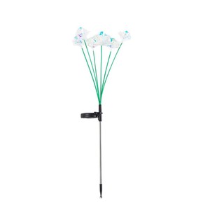Creative Batch Display Moderno LED Notte Farfalla Rosa Alimentato a Batteria Stampo Simulazione Bouquet Decorazione dell'atmosfera Lampada da Prato - Product Image 5