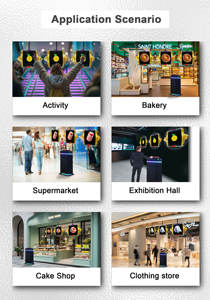 เครื่องเล่นเกมแบบพัดลมโฮโลแกรม 3 มิติ พร้อมระบบเชื่อมต่อบลูทูธสำหรับคาสิโนและงานอีเว้นท์ - Product Image 4