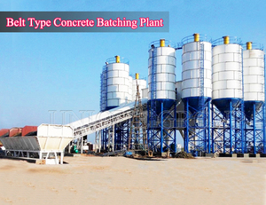 120m3/h hzs Belt Type Mobile Ready Mix Concrete Batching Plant in the Philippines - Product Image 2