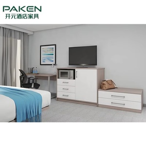 Giải pháp nội thất khách sạn chìa khóa trao tay một cửa phù hợp với khách sạn 5 sao Vua giường NỘI THẤT PHÒNG NGỦ đặt đồ nội thất khách sạn với thiết kế - Product Image 3