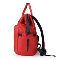 Sac à dos et organisateur de couches pour bébé et maternité unisexe avec logo personnalisé, avec sangles pour poussette, motif imprimé en polyester
