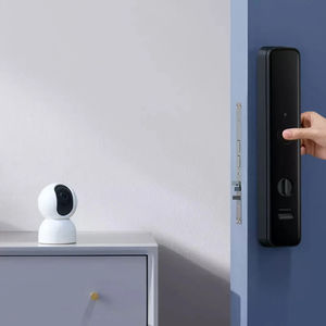 Nueva cerradura de puerta inteligente <span class=keywords><strong>Xiaomi</strong></span> M20 versión de ojo de gato completamente automática IPS pantalla Visual huella dactilar NFC desbloqueo Mihome Control - Product Image 5