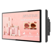 Display LCD Digitale da Parete con Cornice Ultra Sottile da 43/49/55/65 Pollici 2K con Sistema di Gestione Contenuti