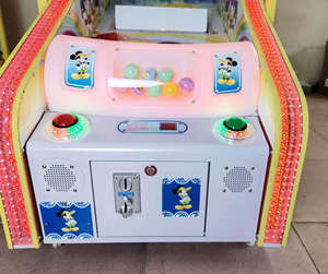 Machine de tir au panier pliable pour enfants, jeu de basket-ball d'intérieur, mini-machine d'arcade de basket-ball, machine d'entraînement au basket-ball en métal - Product Image 5