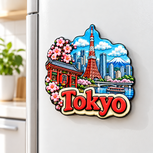 Wholesale Embossed Souvenir Magnet Decorative City Souvenir 3D Resin Fridge Magnet for Tourist Gift Shop - Product Image 2