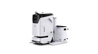 Robot de nettoyage AgiBotS Chenjing C5 avec alimentation et drainage automatiques, vision LiDAR, SLAM, balayage, lavage et serpillière tout-en-un - En stock