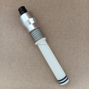 Boquilla plana de inyector con núcleo blanco y negro para pistola pulverizadora de recubrimiento en polvo, tapa para tanque pequeño de polvo, Super Corona Wheels <span class=keywords><strong>Illusion</strong></span> - Product Image 4