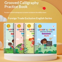 Cahiers d'écriture magiques, cahiers d'exercices d'écriture, stylo magique pour l'apprentissage de l'écriture, cahier réutilisable pour l'apprentissage des enfants