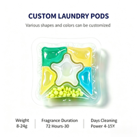 Lessives en dosettes pour bébés, sans phosphore, formule douce pour le lavage des vêtements de nourrissons