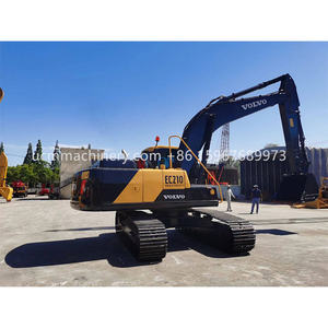 Excavadora usada de 20 toneladas con orugas usada Volvo 210 Excavadora de 21 toneladas Motor original Doosan - Product Image 3
