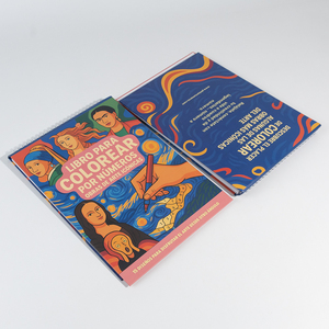 Sách tô màu bán chạy, bìa cứng dễ mở, dành cho người lớn, in ấn tùy chỉnh - Product Image 4