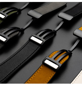 CMレザー磁気バックルストラップ<span class=keywords><strong>Apple</strong></span> <span class=keywords><strong>Watch</strong></span> 8 45mm 41mm Ultra 49mm Iwatchシリーズ用純正レザーバンド7 6 5 41mm 40mm - Product Image 4