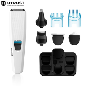 Kit <span class=keywords><strong>Professionale</strong></span> Elettrico 5-in-1 per la Cura Personale Maschile, Set Regolabarba <span class=keywords><strong>e</strong></span> Tagliacapelli Tutto-in-Uno, Ultra Silenzioso, Ricarica Rapida Type-C - Product Image 1