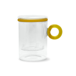 Fabriqué en Italie, Marque WD LIFESTYLE, Vaisselle Écologique en Borosilicate Grande Capacité pour le Thé et le Café, Durable et Moderne pour la Maison - Product Image 3