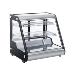 Nuevo enfriador de panadería de vidrio comercial de 120L, Enfriador de <span class=keywords><strong>encimera</strong></span>, Mini refrigerador de exhibición de pasteles - Product Image 3