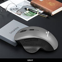 Souris gamer Jertech W500 nouvelle, 1600 DPI, type C, 2,4 GHz, double mode, rechargeable, sans fil