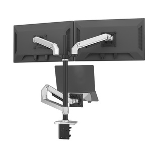 Support d'écran télescopique réglable KELMY en alliage d'aluminium et acier, inclinaison à 90°, capacité de charge de 10 kg, compatible écrans jusqu'à 32 pouces - Product Image 3