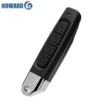 Télécommande universelle 433MHz, 4 canaux, pour ouvre-porte de garage, duplicateur ABS, code clonage, clé de voiture, télécommande RF