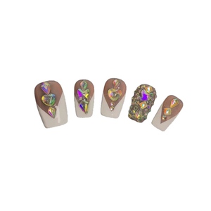 Cajas Sorpresa de Uñas Postizas de Lujo Hechas a Mano, Tallas <span class=keywords><strong>X</strong></span>/M/L Opcionales, Exclusivas, Únicas, en Oferta Instantánea - Product Image 5