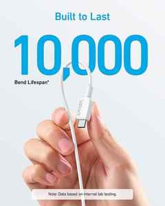 Anker 60W <b>USB</b> <b>C</b> to <b>Cable</b> 3A <b>Type</b> Charger Fast <b>Charge</b> for Series A81E2 60W <b>USB</b> <b>C</b> to <b>USB</b> <b>C</b> <b>Cable</b> for A81E2 A81E2 - Product Image 4