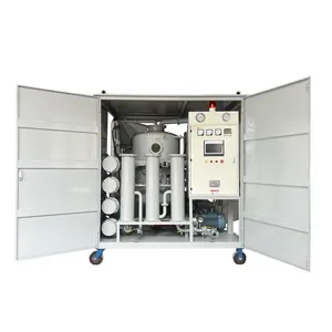 ZYD-A-150 remove particulate mattePLC Fully Automatic vacuum Anti-Foam Control System Transformer Oil Filtration Equipment