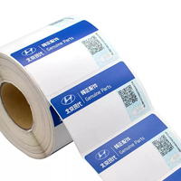 Solution de suivi avec étiquette autocollante à code QR holographique dynamique, numéro de série personnalisé, anti-falsification, anti-effraction, parfum