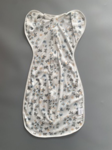 Sac de couchage respirant en interlock 100% coton pour bébés, toutes saisons, avec fermeture éclair pour nouveau-nés et tout-petits - Product Image 6