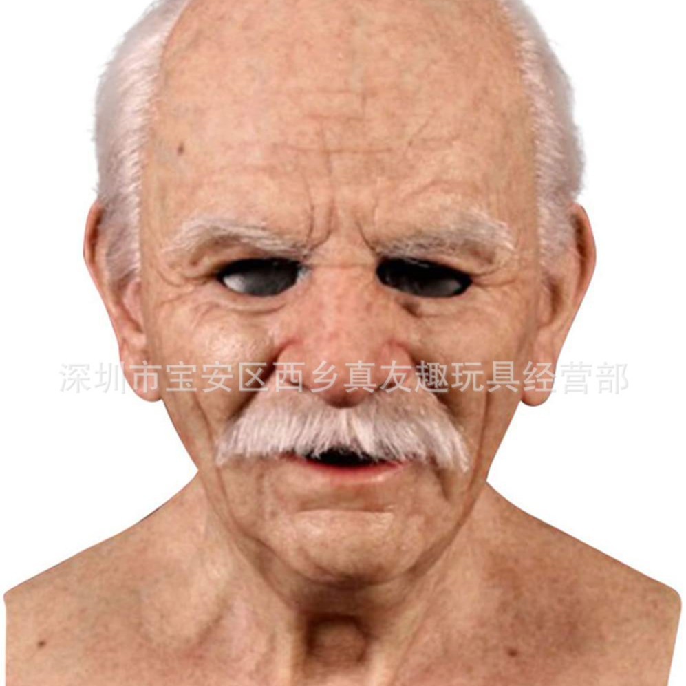 Vieil homme souriant [cheveux]]