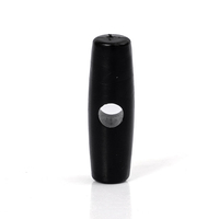 Bouton de serrage en plastique noir pour cordon, attache de corde, pour sac à dos, tente, camping, bâche, auvent, sac de voyage, vêtements