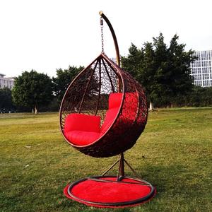 Grand ensemble de chaises modernes et durables pour balançoire de patio de haute qualité coussin en métal pour chaise œuf suspendue en rotin personnalisable - Product Image 6