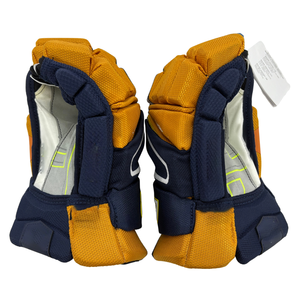 Guante de <span class=keywords><strong>Hockey</strong></span> sobre Hielo Amarillo y Azul Marino de Fábrica, con Excelente Agarre y Protección - Product Image 4