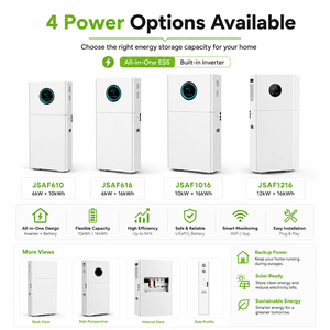 Système de stockage d'énergie tout-en-un haute puissance 12 kW 16 kWh avec double MPPT pour les fournisseurs de stockage d'énergie résidentielle - Product Image 3