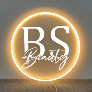 Letras Acrílicas 3D, Letrero con Logotipo Dorado, Letras LED, Letreros Iluminados, Logotipo Personalizado de Neón para Decoración de Salón de Belleza - Product Image 1