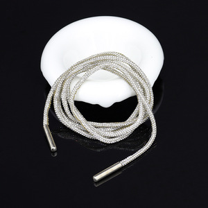 Lacci per Scarpe Completamente Decorati con Diamanti, Cordoncini Scintillanti con Strass, Lacci Colorati Personalizzati di Tendenza, Accessori Fai-da-Te con Gemme Incastonate - Product Image 6