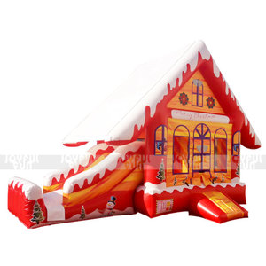 คริสมาสต์หิมะบ้านธีมผู้ใหญ่พองตีกลับบ้านสำหรับขาย - Product Image 2