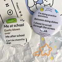 Jolies breloques pour sacs en fer blanc de haute qualité, thème campus, avec puzzles de mots et 58 mm pour charms de sac - Cadeaux promotionnels fabriqués en Chine