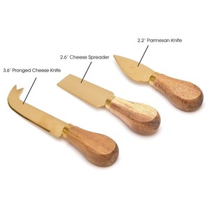<span class=keywords><strong>Planche</strong></span> <span class=keywords><strong>à</strong></span> découper en bois d'acacia de style nouveau avec ensembles de couteaux <span class=keywords><strong>à</strong></span> fromage en or <span class=keywords><strong>planche</strong></span> de service au fromage <span class=keywords><strong>à</strong></span> <span class=keywords><strong>pain</strong></span> - Product Image 5