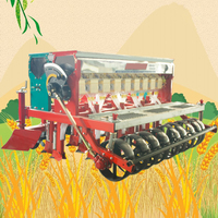Semoir agricole 12 rangs sans travail du sol à disque semoir de blé semoir de riz direct tracteur à quatre roues remorquage semoir à grains
