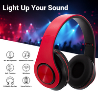 Auriculares Inalámbricos B39 TWS 2026, Auriculares para Juegos con Luz LED, Soporte para Tarjeta SD, Resistentes al Agua para Deportes