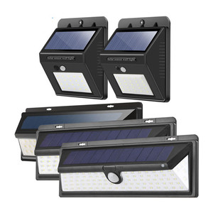 Lámpara Solar de Pared con Sensor de Movimiento PIR de 100 LED, Lámpara Solar de Seguridad para Jardín - Product Image 4