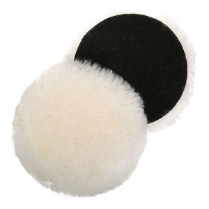 Disques de polissage auto-adhésifs en laine pure, 3-7 pouces, doux, pour le detailing automobile, la céramique, le verre et les meubles - Product Image 1