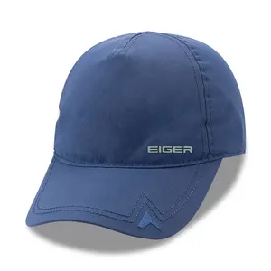 Custom Seed Impermeável Respirável Excelente 5 Painel Hat Waterproof Baseball Cap Custom Logo Outdoor Cap cap para homem