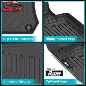 Tapis de sol antidérapants toutes saisons en TPE imperméable pour SUV Mercedes-Benz GLC-Class 2017-2023 et GLC Coupé - Product Image 3